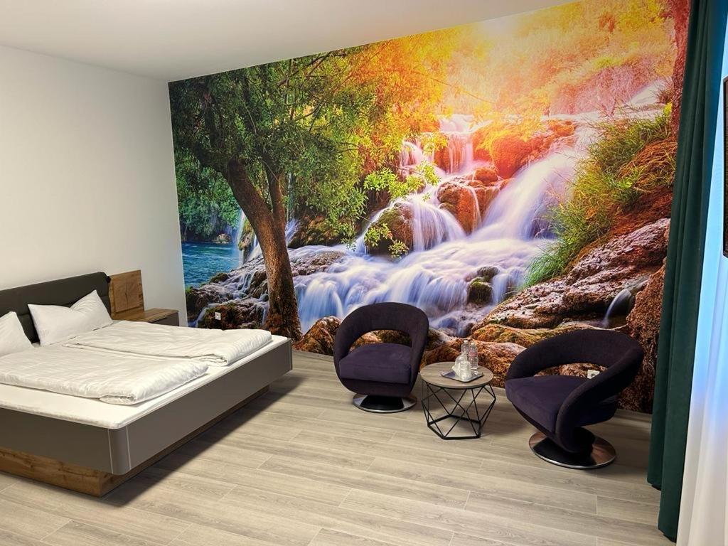 ホテル Weisses Haus プラウエン エクステリア 写真